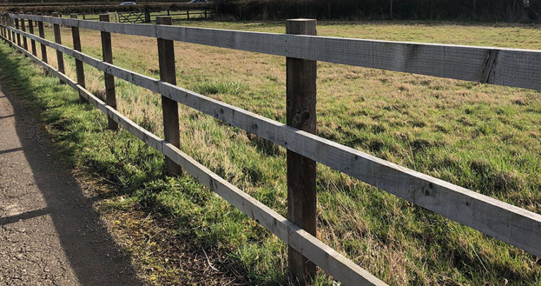 Post and Rail Fencing