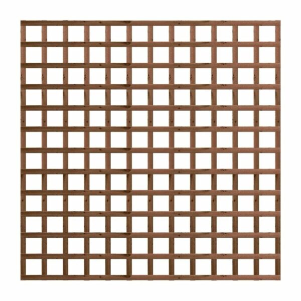 6ft Square Trellis Panel (1830 x 1830mm) - Dip Treated