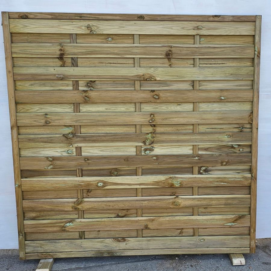 4ft Square Horizontal Fence Panel (1800 x 1200mm) - Pressure Treated