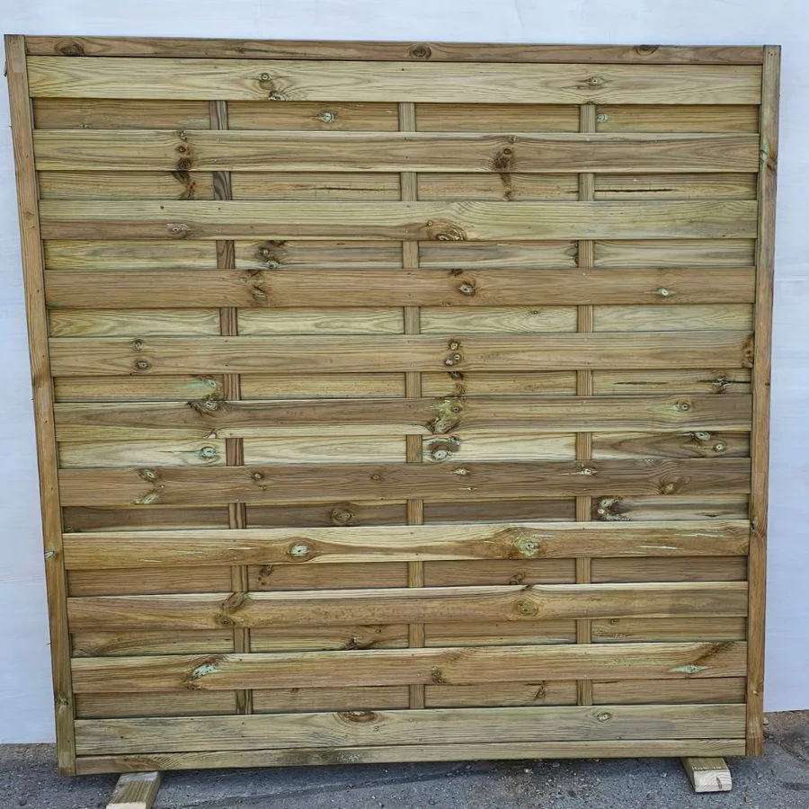 4ft Square Horizontal Fence Panel (1800 x 1200mm) - Pressure Treated