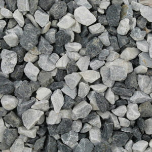 Long Rake Spar 20mm Black Ice Chippings Bulk Bag