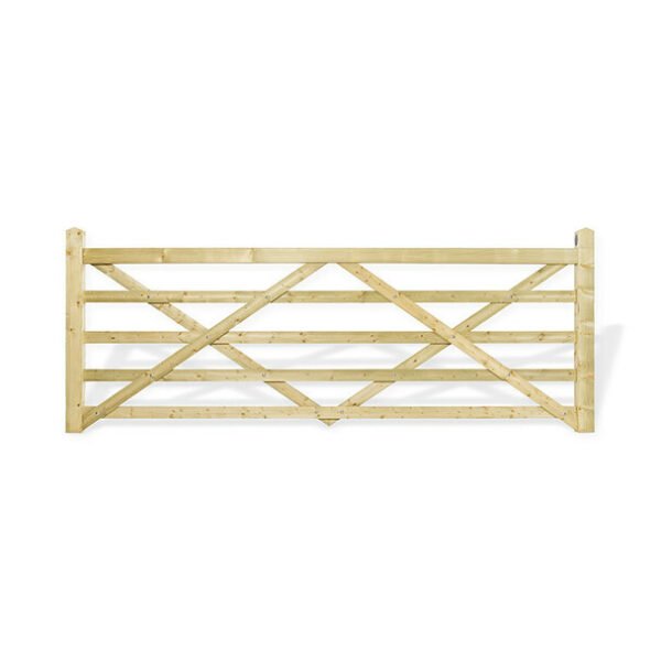 11ft Wide 5 Bar Field Gate (3350 x 1090mm)