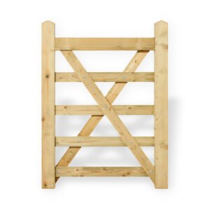 3ft Wide 5 Bar Field Gate (910 x 1090mm)