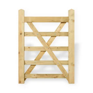 3ft Wide 5 Bar Field Gate (910 x 1090mm)