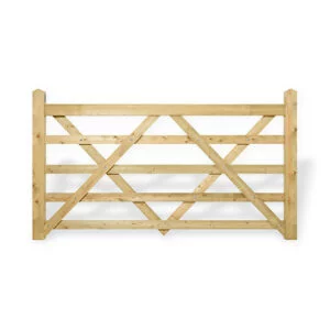 6ft Wide 5 Bar Field Gate (1830 x 1090mm)