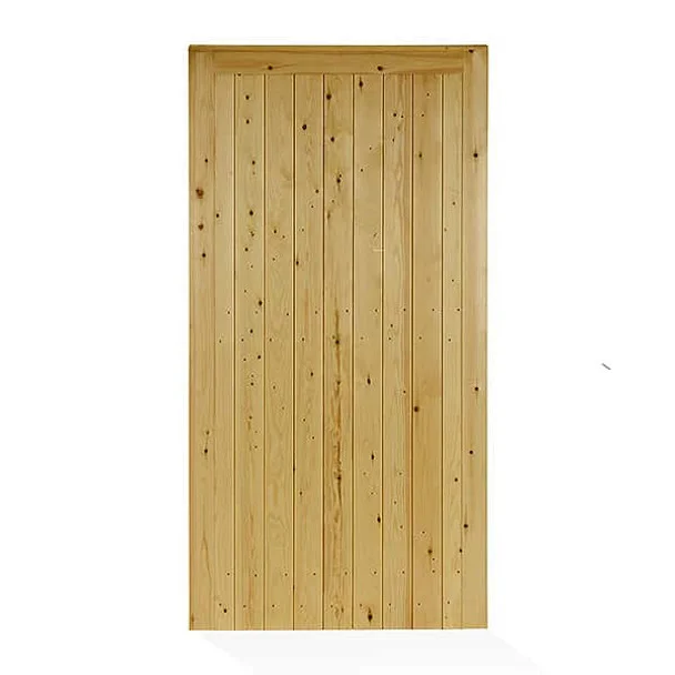 6ft Tongue & Groove Town Gate (1750 x 900mm) - Green Timber