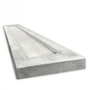 Concrete Gravel Board (1830 x 300 x 50mm) - Recessed