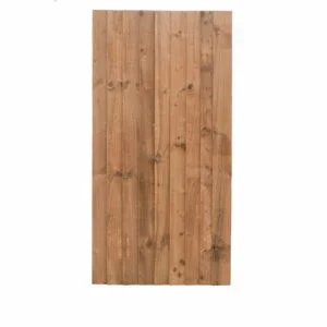 6ft Closeboard Gate (1750 x 900mm) - Brown Timber