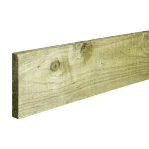Timber Gravel Board (3000 x 150 x 22mm) - Pressure Treated Green Softwood