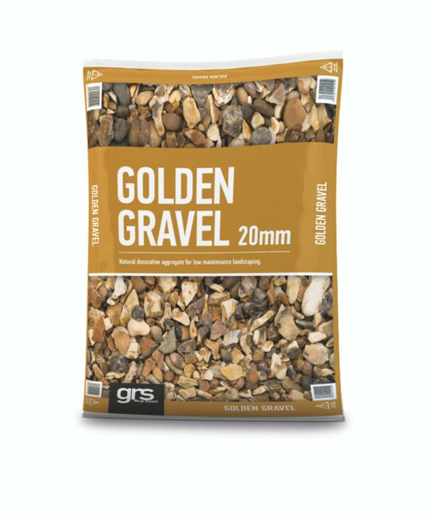 20mm Golden Gravel Mini Bag (approx 25kg)