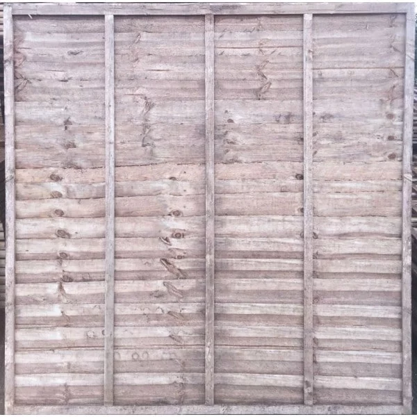 5.6ft Superior Lap Panel (1830 x 1650mm) - Dip Treated