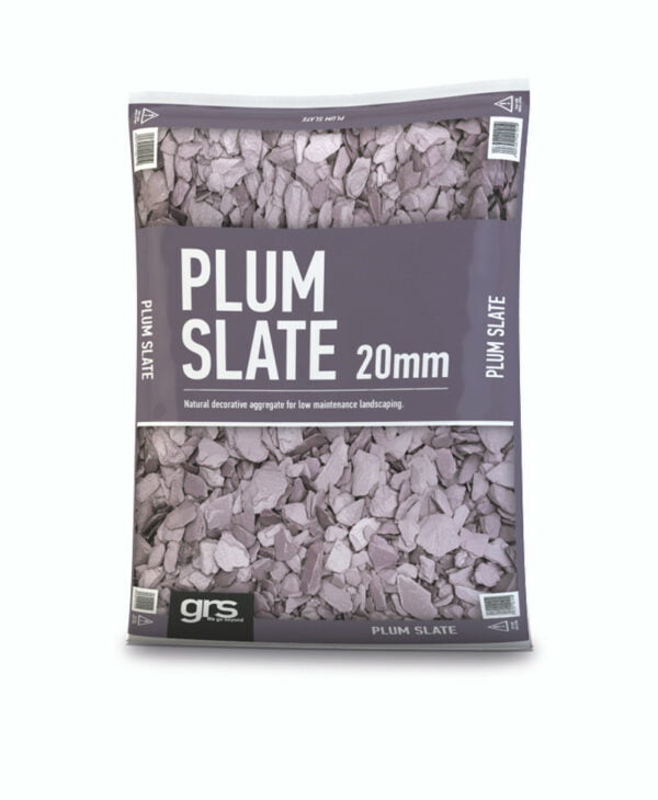 20mm Plum Slate Mini Bag (approx 25kg)