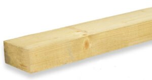 2.4m Softwood Railway Sleeper (2400 x 200 x 100mm) - Pressure Treated Timber